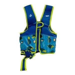 Cabana Sports Swim Vest Trainer Turtle Print Kids Learn to Swim‎ Aid